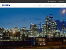 Tablet Screenshot of ematco.com